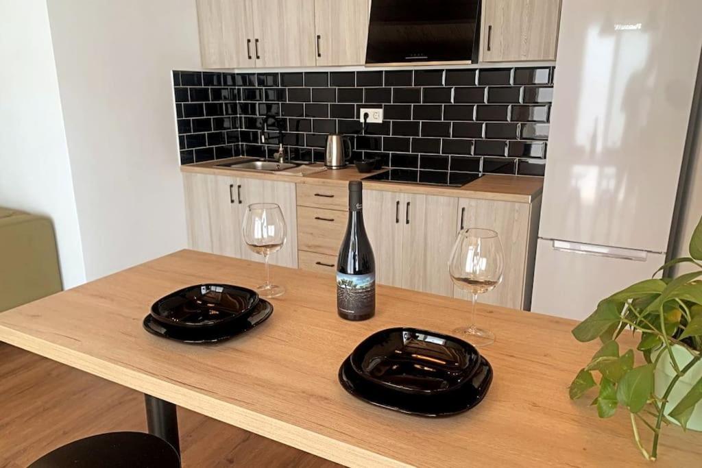 Moderna Casa De Invitados Con Terraza Y Piscina Corralejo Ngoại thất bức ảnh