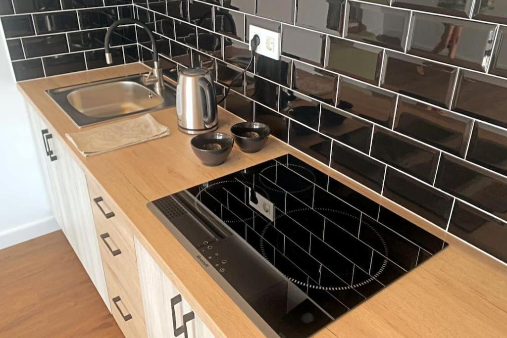 Moderna Casa De Invitados Con Terraza Y Piscina Corralejo Ngoại thất bức ảnh