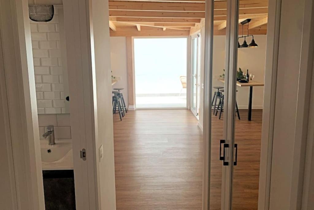 Moderna Casa De Invitados Con Terraza Y Piscina Corralejo Ngoại thất bức ảnh