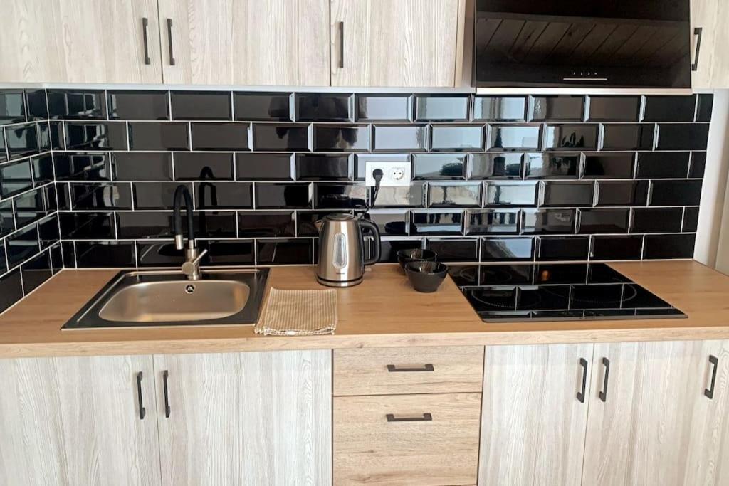 Moderna Casa De Invitados Con Terraza Y Piscina Corralejo Ngoại thất bức ảnh